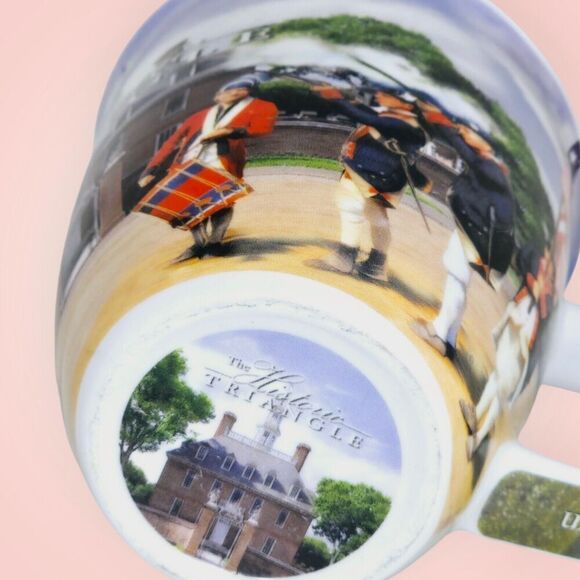 Historic Triangle Williamsburg Jamestown Yorktown Coffee Tea Mugs Vtg - Picture 8 of 9